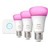 PHILIPS HueWCA 9W A60 E27 3set EUR PMO