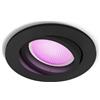 PHILIPS Centura Hue recessed R. black 1x5.7W