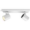 PHILIPS Runner Hue Faretto Connesso 2 luci Bianco + Dimmer Switch - Nuova GU10