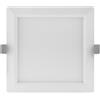 LEDVANCE DL SLIM SQ155 12W 3000K WT IP20 LEDV