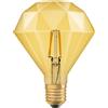 LEDVANCE 1906LEDDIAMD 4W 824 230V FILGD E27 4X1 OSRAM
