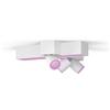 PHILIPS Centris Hue cross 3-spot white 3x5,7W + 1x25W