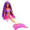 Barbie - Sirene Brooklyn Roberts, Bambola Sirena con Cucciolo, Pinne Intercambiabili, Spazzola e Accessori, Giocattolo per Bambini 3+ Anni, HHG53