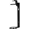 Spizzico Home STAFFA ACCIAIO NERO PORTA DISPENSER 300ML - 1 Pezzo - Staffa Nera con Chiavino di blocco