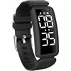 aswan watch Orologio Digitale Bambina Bambino con Cronometro,Contapassi,Distanza e Calorie Senza APP,Calendario,Sveglia-Orologio Fitness Tracker per Ragazze e Ragazzi con Cinturino in Silicone