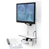 Ergotron 61-080-062 Supporti a parete per TV 61 cm (24") Bianco [61-080-062]