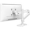 Ergotron LX Pro Series 45-695-290 Supporti a parete per TV 86,4 cm (34") Scrivania Bianco [45-695-290]