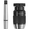 Bohaner Mandrino autoserrante da 1-16 mm con mandrino MT2-B18, mandrino autoserrante resistente per torni, trapani a colonna e fresatrici, utensile in metallo di alta precisione