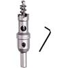 SYDARSYN Seghe a Tazza Punta in Carburo Frese a Tazza per Metallo, Punte per Trapano TCT per Acciaio Inossidabile, Lamiera, Metallo (17mm)
