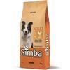 MONGE 20 kg Monge Simba Alimento Completo Cibo Secco Crocchette Croccantini per Cani Adulti di Tutte le Taglie con Pollo