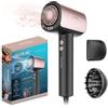 Cecotec Asciugacapelli Ionico Professionale con Diffusore DryGlam Nano PlasmaDry. BLDC Motore Brushless 1600W e 110.000RPM, Ioni Positivi/Negativi, Frizz Neutralizzato, Plasma, 3 Velocità, 2 Accessori