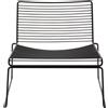 Hay - Poltrona bassa Hee - Nero - Acciaio laccato - Designer Hee Welling