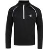 Dare 2b Consist II Core Stretch Lightweight Warm Backed Quick Drying Full Zip Jacket, Strato Intermedio Bambino, Nero, 9-10