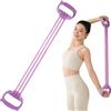 WEESTAAMO Fasce di resistenza con manici ergonomici, 58 x 11 x 3 cm, set di fasce elastiche regolabili per allenamento della forza, costruzione muscolare, yoga e home palestra