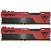 PATRIOT MEMORY RAM Patriot 32 GB DDR4-3200 MHz Kit CL18 Rosso Nero