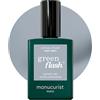 Manucurist Green Flash Smalto Blu Minerale Mist Grey | Gel Unghie UV/LED - 12-Free, Bio-Based 84% - Manicure Professionale - Made in France - 15 ml