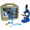 TEOREMA Valigetta con Microscopio in Metallo 100x600x1200x Zoom 48Pezzi