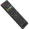 VINABTY Telecomando di Ricambio applicabile per Telesystem TS9018 Decoder tivùsat TS9018HEVC e ODE718HEVC