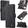 Rerzoiro Cover per Samsung Galaxy S23 Ultra 5G Custodia Portafoglio Antiurtoo Premium Pelle PU Wallet Case Flip Libro con Porta Carte Slot Supporto Flip Case per Samsung Galaxy S23 Ultra, Nero