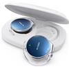 Micool Cuffie On Ear Bluetooth 5.4, Cuffie Open Ear Senza Fili Bluetooth con Cancellazione del Rumore, Cuffie Sport Clip On Bluetooth a Goccia d'Acqua con 4 Microfoni, Auricolari Comfort Fit - Blu