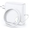 CAIVIDEO Cavo di ricarica T-Tip da 85W per Mac Book Pro, ricambio caricabatterie MacBook Alimentatore magnetico con Mac Book Pro 13" e 15"pollici - metà 2012~2017, modello A1398 A1424 A1465 A1466 A1425 A1502