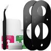 Eonpam Vetro Fotocamera 2 Pezzi per Google Pixel 9 G2YBB GUR25 G1B60 | Qualità originale lente fotocamera lente posteriore ricambio HD camera glass con kit riparazione.