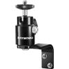 RAYWOWO Supporto da parete per fotocamera, braccio articolato flessibile con viti da 1/4, ancoraggio verticale a parete per fotocamere,webcam,luci, telefoni (Montaggio a parete a forma di E)