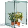 VEVOR Reti Protettive per Giardinaggio da 1,2 x 1,2 x 1,8 m con Porta con Cerniera, Gabbia per Colture Alta Resistente al Vento, Facile da Installare, Copertura per Aiuole Rialzate da Esterno