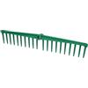 WOLFPACK Rastrello Polipropilene 20 Puas Professionale 63 cm Rastrello Giardino, Rastrello Oliiva, Rastrello Foglie, Spazzola Foglie Giardino,