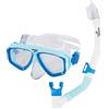 Speedo Set da immersione unisex per adulti, colore: blu/trasparente, 1 pezzo