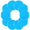 Firtink 10 cuscinetti refrigeranti in gel | Pacchetto refrigerante riutilizzabile, per occhi, denti di saggezza, bellezza, sollievo dal dolore ai denti, febbre, 7 cm