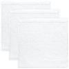 Frottana Pearl - Set di 3 asciugamani in 100% cotone, 30 x 30 cm