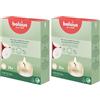 Bolsius Crystal Lights - Box da 24 Pezzi - Tealight Bianche in Cup Trasparente - Cera Inodore - Durata: fino a 6 ore a candela - Cera Vegana - Senza Olio di Palma - Senza Profumo (Confezione da 2)