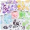 MisKepaa 120 Pezzi Adesivi per Scrapbooking Kit,Watercolor Scrapbooking Adesivi Accessori,Stickers Aesthetic per Journaling,Bullet Journaling,Junk Journal,Album Fotografici(Floating Stars and Moon)