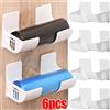 NONE 2/6PCS Montaggio A Parete Sacchetti della Spazzatura Titolare Sacchetto della Spazzatura Scatola di Immagazzinaggio Organizzatore Sacchetto di Plastica Pellicola Contenitore Dispenser Per Mensola