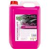 Motorkit MTK Antigelo Refrigerante Rosa 5 L, -4°C, Pronto all'Uso, 10%, 100% Glicole Etilenico Puro, Protezione del Motore dal Gelo e dal Surriscaldamento