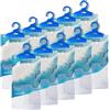 MAVORI Set 10 deumidificatori XL da appendere I deumidificatori a sacchetti I deumidificatore da armadio e assorbiumidità per ambienti contro umidità, muffe e odori I fino a 500ml per sacchetto