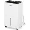 LVBAIR Deumidificatore 20L/giorno - potente deumidificatore elettrico, risparmio energetico, portatile, 3 modalità e controllo intelligente dell'umidità, dehumidifier elettrico