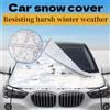 WONSAR Copri Parabrezza per Auto Inverno, Telo Parabrezza, copri parabrezza per
