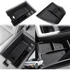 GAFAT [2 Pezzi] GAFAT Compatibile con Renault Megane E-Tech/Scenic E-Tech 2022-2024 2025 Scatola Portaoggetti per Console Centrale, Megane ETech Organizer Vassoio per Bracciolo+Sotto la Console Centrale