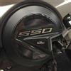 Resin Bike Adesivi Moto Compatibile con Kymco Ak 550 2017-2026. Protezione Carter Variatore da Urti e Graffi. Adesivi Resinati con Effetto 3D Made in Italy
