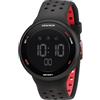 Armitron - Orologio sportivo unisex, digitale, con cronografo, cinturino in silicone, 40/8423, Nero Rosso