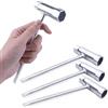 JOZMMZEOOA 4 Pezzi Motosega Set Cacciaviti Professionali, Motosega Cacciavite 13×19MM Forma a T Set Chiavi a Bussola Chiavi a Tubo Brugole Kit,per Candele di Accensione Motoseghe Tosaerba