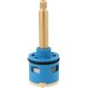 SG Store Cartuccia a disco in ceramica da 85,7 mm, miscelatore termostatico per doccia a 2 vie a 3 fori, adatto per deviatore a due vie, valvola doccia