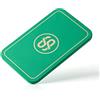 SLOWPLAY Plaques Poker rettangolari Godel, Composito ceramico 36 g, 10 pz | Composito ceramico premium; peso 36 g; grande presenza; texture opaca liscia; design minimalista