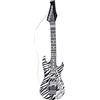 W WIDMANN MILANO Party Fashion - Chitarra gonfiabile, accessorio per costume con tracolla, chitarra immaginaria, strumento per Carnevale