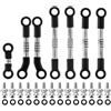 INJORA Set di Link Regolabili in Acciaio Inossidabile per Upgrade 1/24 Buggy Losi Micro-B 1/28 Micro-T