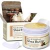 VCTSOF Burro di karitè biologico 120 g - 100% puro burro di karitè biologico per cosmetici, corpo e capelli, idratante e non grasso, cura naturale per pelle secca e capelli