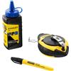 STANLEY FATMAX 0-47-681 set di marcatura corda + gesso + pennarello