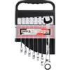 YATO Chiavi combinate a cricchetto YATO YT-0208 10-19 mm 7 pezzi.